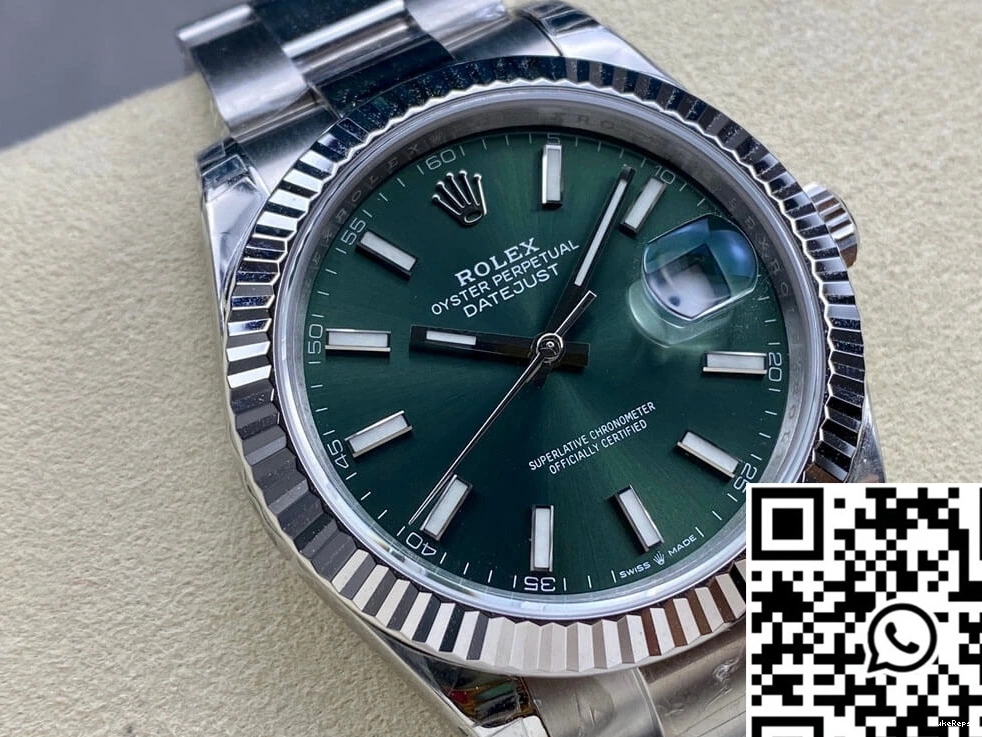 Datejust Steel VS M126334-0028 Rolex Stainless Factory Strap 0119
